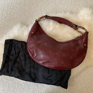 Authentic Pre-Loved Gucci Horsebit Leather Hobo